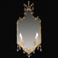 Бра Beby Group Novecento 435/2S Light gold CUT CRYSTAL Бра Beby Group Novecento 435/2S Light gold CUT CRYSTAL