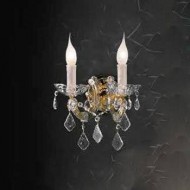Бра Beby Group Novecento 630/2A Light gold CUT CRYSTAL Бра Beby Group Novecento 630/2A Light gold CUT CRYSTAL