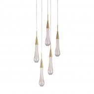 Подвесной светильник DeLight Collection Pour MD2060-5A br.brass Подвесной светильник DeLight Collection Pour MD2060-5A br.brass