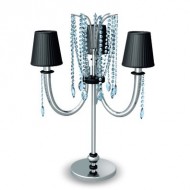 Настольная лампа Prearo Noir 2131/L/CR Настольная лампа Prearo Noir 2131/L/CR