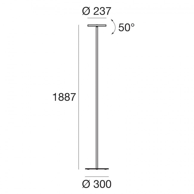 Напольный светильник Linea Light Joshua 8366 Напольный светильник Linea Light Joshua 8366