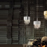 Подвесной светильник Masiero Ola S2 15 F02 / Transp. crystal Подвесной светильник Masiero Ola S2 15 F02 / Transp. crystal