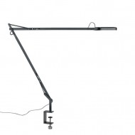 Настольная лампа Flos Kelvin LED Clamp Anthracite F3301033 Настольная лампа Flos Kelvin LED Clamp Anthracite F3301033