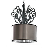 Подвесной светильник Euroluce Yncanto S1 CURL SHADE Fume Подвесной светильник Euroluce Yncanto S1 CURL SHADE Fume