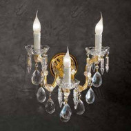 Бра Beby Group Novecento 700/3A Light gold CUT CRYSTAL Бра Beby Group Novecento 700/3A Light gold CUT CRYSTAL