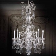 Люстра Beby Group Crystal 7000/8 Chrome HALF CUT Люстра Beby Group Crystal 7000/8 Chrome HALF CUT