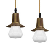 Подвесной светильник FEDE Lighting Milano II Glass FD1073SPB Подвесной светильник FEDE Lighting Milano II Glass FD1073SPB