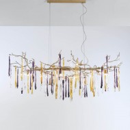 Подвесной светильник Serip Glamour CT3374/10 FO_PB G10 G15 G13 Подвесной светильник Serip Glamour CT3374/10 FO_PB G10 G15 G13