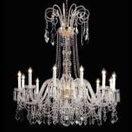 Люстра Beby Group Crystal 7180/12 Light gold HALF CUT Люстра Beby Group Crystal 7180/12 Light gold HALF CUT