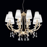 Люстра Beby Group Prestige 0180B05 Light gold 024 Trasparent Half Cut Crystal Люстра Beby Group Prestige 0180B05 Light gold 024 Trasparent Half Cut Crystal