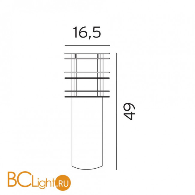 Садово-парковый фонарь Norlys Stockholm 1430GA Садово-парковый фонарь Norlys Stockholm 1430GA