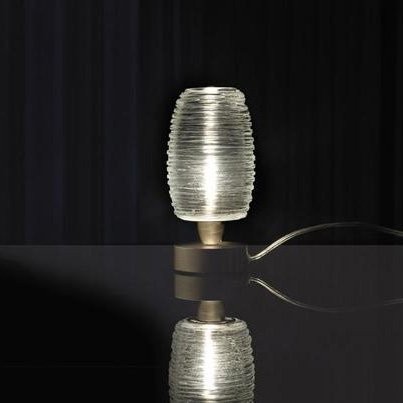 Настольная лампа Vistosi Damasco LT P ALO CR/CR NI Настольная лампа Vistosi Damasco LT P ALO CR/CR NI