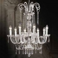 Люстра Beby Group Crystal 7200/8 Chrome CUT CRYSTAL Люстра Beby Group Crystal 7200/8 Chrome CUT CRYSTAL