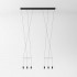 Подвесной светильник Vibia Wireflow 0338 04 /1B Подвесной светильник Vibia Wireflow 0338 04 /1B
