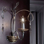 Бра Masca Mozart 1874/A1 Argento patinato Бра Masca Mozart 1874/A1 Argento patinato