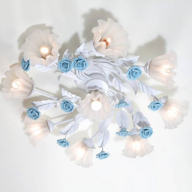 Потолочная люстра Lucia Tucci Fiori di rose 112.8.1 Потолочная люстра Lucia Tucci Fiori di rose 112.8.1