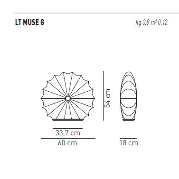 Настольный светильник Axo Light Muse LT MUSE G LTMUSEGXBCXXE27 Настольный светильник Axo Light Muse LT MUSE G LTMUSEGXBCXXE27