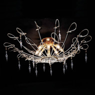 Потолочный светильник Masca Mozart 1874/8PL Gesso oro Потолочный светильник Masca Mozart 1874/8PL Gesso oro