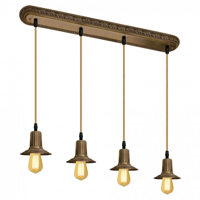 Подвесной светильник FEDE Lighting Milano IV Edison FD1078SPB Подвесной светильник FEDE Lighting Milano IV Edison FD1078SPB
