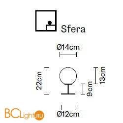 Настольная лампа Fabbian Lumi F07 B27 01 Настольная лампа Fabbian Lumi F07 B27 01