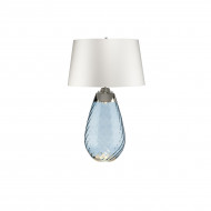 Настольная лампа Elstead Lighting LENA LARGE LENA-TL-L-BLUE-OWSS Настольная лампа Elstead Lighting LENA LARGE LENA-TL-L-BLUE-OWSS