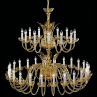 Люстра Italamp 290/24+12 Amber / O Люстра Italamp 290/24+12 Amber / O