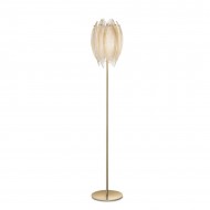 Торшер IDL Paradise 430/1P light gold / gold leaf Murano glass Торшер IDL Paradise 430/1P light gold / gold leaf Murano glass