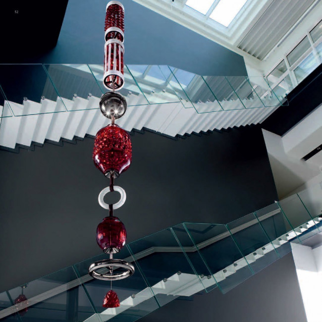 Подвесной светильник Italamp Odette Odile Comp, 2360/B Red Подвесной светильник Italamp Odette Odile Comp, 2360/B Red