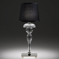 Настольный светильник Italamp 349/LP Transp. / NK / Black shade Настольный светильник Italamp 349/LP Transp. / NK / Black shade