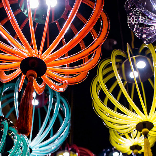 Подвесной светильник Beby Group Planet nine 0660B01 Chromed plated Lemon Ice Подвесной светильник Beby Group Planet nine 0660B01 Chromed plated Lemon Ice