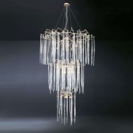 Подвесной светильник Serip Waterfall CT3303/30 FO_PB W10 Подвесной светильник Serip Waterfall CT3303/30 FO_PB W10