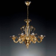 Люстра Vetri Lamp 939/6 Ambrato Люстра Vetri Lamp 939/6 Ambrato