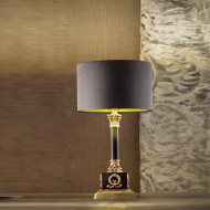 Настольная лампа Masiero Table lamps VE 1087/TL1 G20 SAT/BK Настольная лампа Masiero Table lamps VE 1087/TL1 G20 SAT/BK