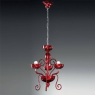 Люстра Vetri Lamp 971/3 Rosso Люстра Vetri Lamp 971/3 Rosso