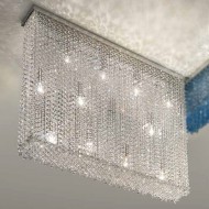 Потолочный светильник Masiero Cubo PL/LONG/F G04 TR CUT CRYSTAL Потолочный светильник Masiero Cubo PL/LONG/F G04 TR CUT CRYSTAL