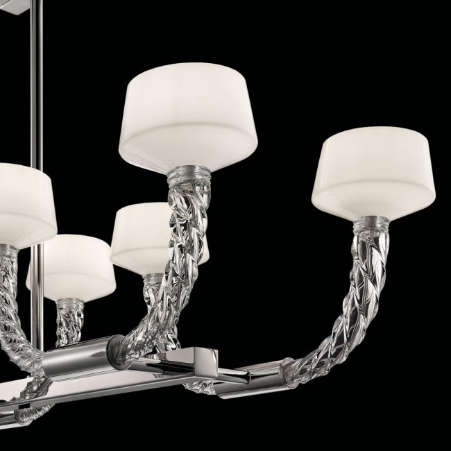 Люстра Barovier&Toso Twins 7226/08/BC Люстра Barovier&Toso Twins 7226/08/BC