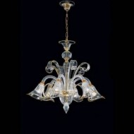 Люстра Vetri Lamp 982/6 Oro 24Kt Люстра Vetri Lamp 982/6 Oro 24Kt