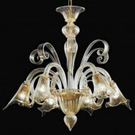 Люстра Vetri Lamp 983/6 Oro 24Kt Люстра Vetri Lamp 983/6 Oro 24Kt