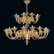 Потолочная люстра Sylcom Dolfin 1382/16+8 D D.A Потолочная люстра Sylcom Dolfin 1382/16+8 D D.A