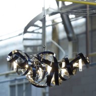 Подвесной светильник Jacco Maris Montone MN09CH.HG/BL.T Подвесной светильник Jacco Maris Montone MN09CH.HG/BL.T