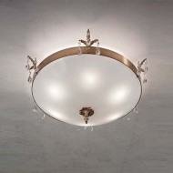 Потолочный светильник Masiero Primadonna PL3 G01 Swarovski elements Потолочный светильник Masiero Primadonna PL3 G01 Swarovski elements