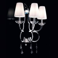 Бра Beby Prestige 0180A01 Chrome 024 Half Cut Plaque Бра Beby Prestige 0180A01 Chrome 024 Half Cut Plaque