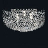 Настенно-потолочный светильник Renzo Del Ventisette Shine PL 14218/6 SWA DEC. CROMO Настенно-потолочный светильник Renzo Del Ventisette Shine PL 14218/6 SWA DEC. CROMO