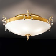 Потолочный светильник Masiero Primadonna PL4 G03 Cut crystal Потолочный светильник Masiero Primadonna PL4 G03 Cut crystal