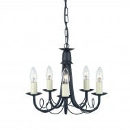 Люстра Elstead Lighting Minster MN5 BLACK Люстра Elstead Lighting Minster MN5 BLACK