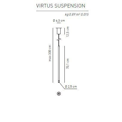 Подвесной светильник Axo Light Virtus E 2 101 1 07 1 2 Подвесной светильник Axo Light Virtus E 2 101 1 07 1 2
