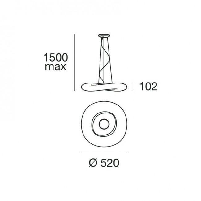 Подвесной светильник Linea Light Mr Magoo 8005N Подвесной светильник Linea Light Mr Magoo 8005N