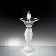 Настольная лампа Vetri Lamp 972/L Bianco/Cristallo Настольная лампа Vetri Lamp 972/L Bianco/Cristallo