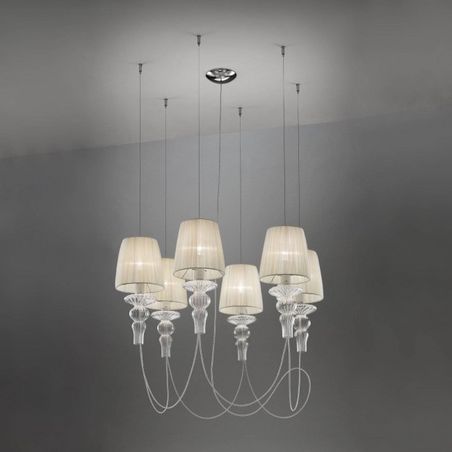 Люстра Morosini Evi Style Gadora SO6 ES0601SO04AVAL Люстра Morosini Evi Style Gadora SO6 ES0601SO04AVAL