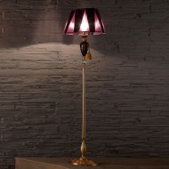 Торшер Euroluce Barocco PT1 gold Amethyst Торшер Euroluce Barocco PT1 gold Amethyst